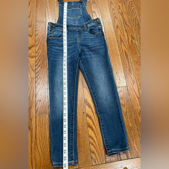Cat & Jack Blue Denim Overalls - Picture 5 of 9